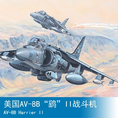 小号手 1/18 美国AV-8B“鹞”II战斗机 81804