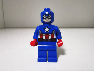 lego 乐高sh106 超级英雄 美国队长 人仔 76017