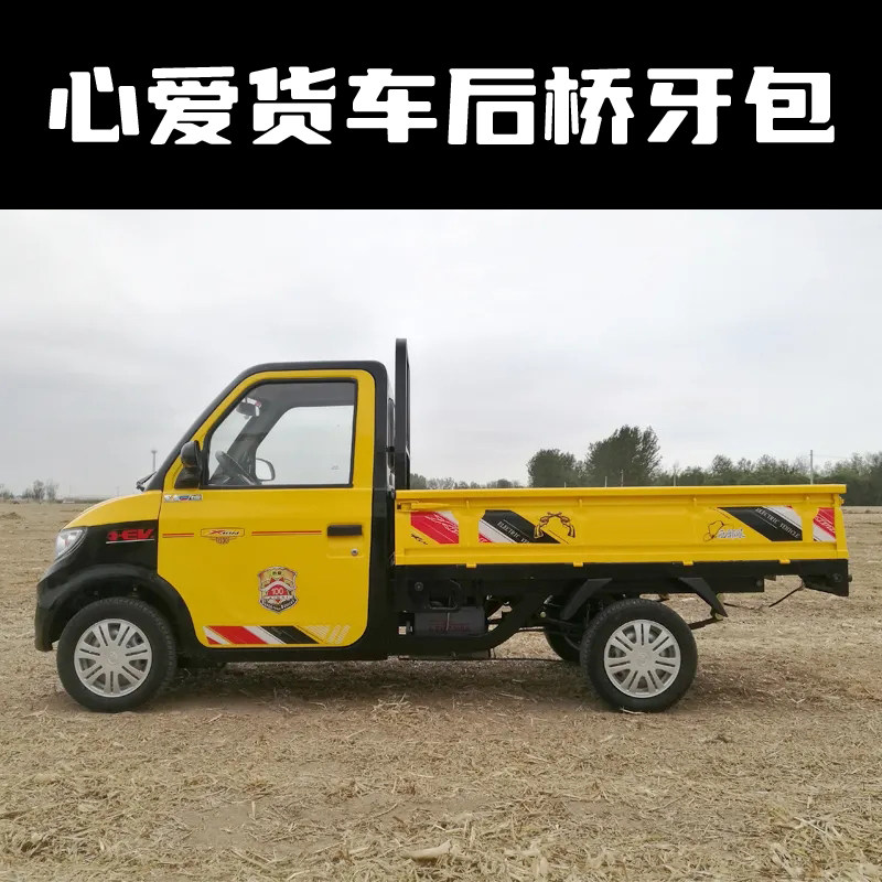 心爱电动四轮货车后桥牙包差速器变速箱金彭齿轮箱更多电动车零