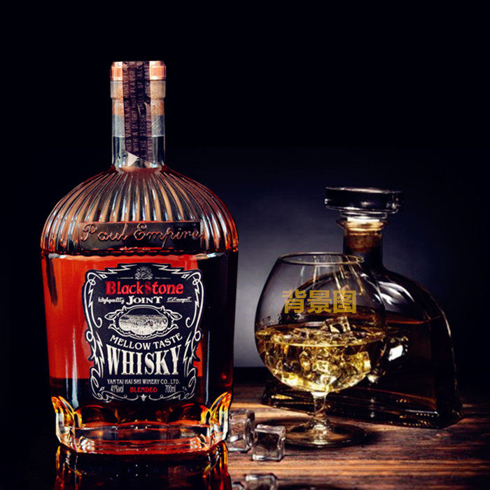 洋酒威士忌酒乔恩特黑金whiskey进口原酒麦芽威士忌700ml洋酒40