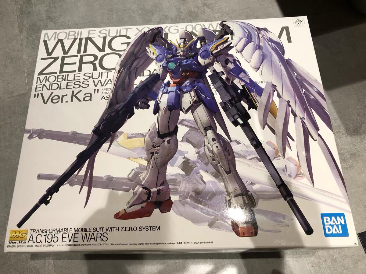 命运高达mg_万代模型 60760 1/100 mg 飞翼 改 ew 天使掉毛 2.