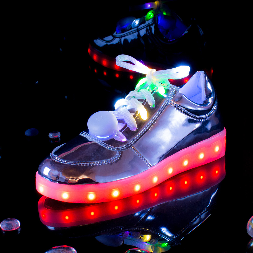 特价大童发光鞋usb充电 闪光