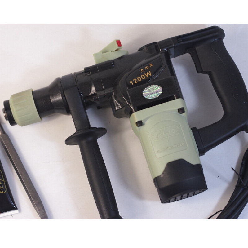 沪工26双用1200w大功率电锤662锤钻冲击钻带电镐功能