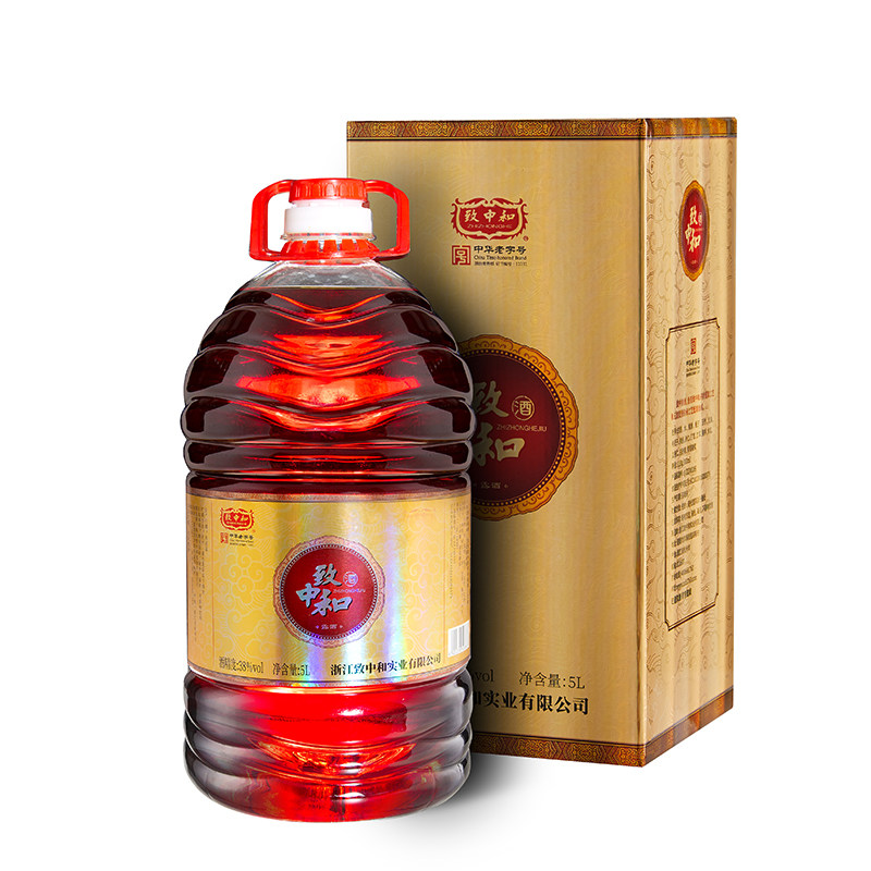 致中和露酒5l桶装果酒配制酒孝敬长辈送礼实惠装