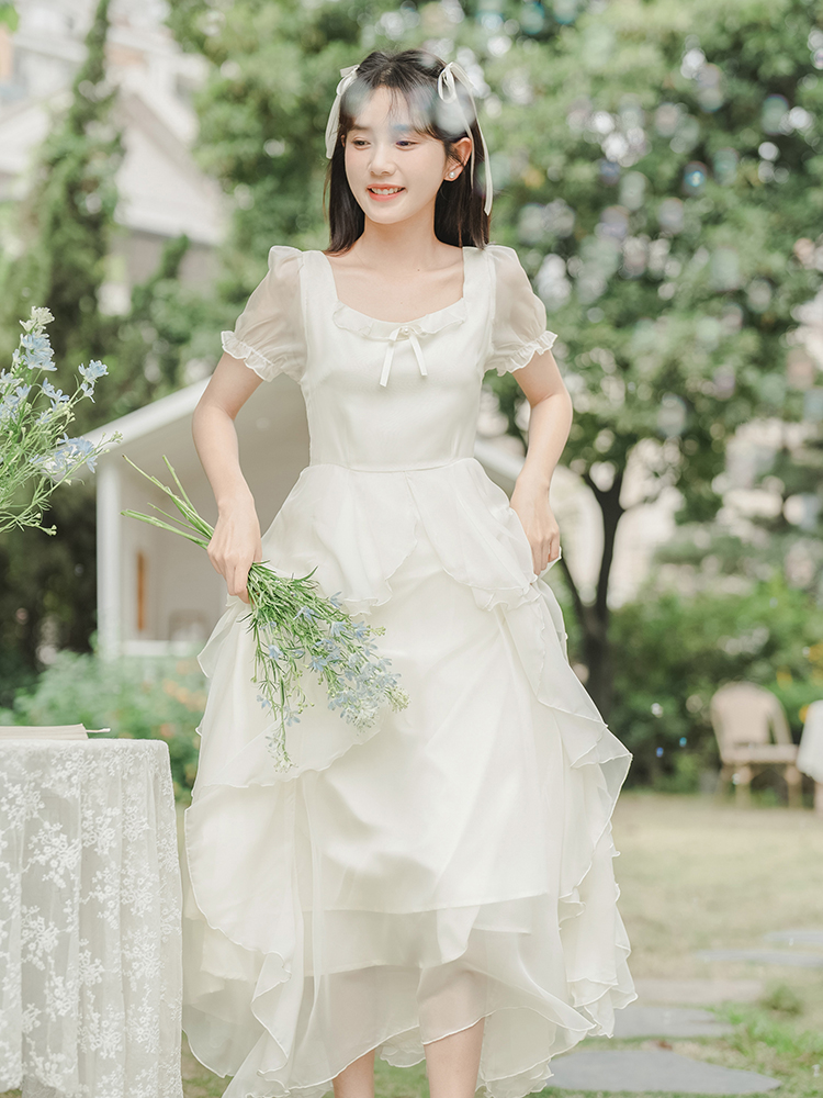 18岁成年礼女生礼服成人连衣裙子仙女超仙森系伴娘服长裙平时可穿