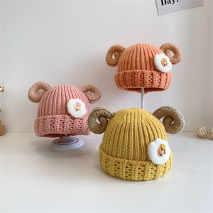 帽子冬羊角图片