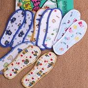 Children's deodorant insoles breathable sweat-absorbing boys and girls cartoon children special spring and autumn baby cotton insoles thickened