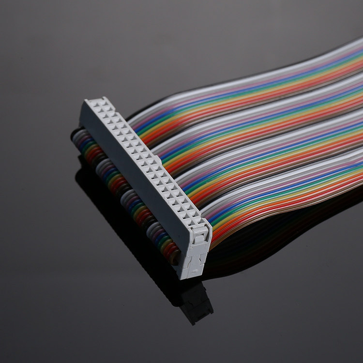 fc-40p 双头连接线 彩色排线头 配牛角插座 10cm15cm20cm30cm40cm