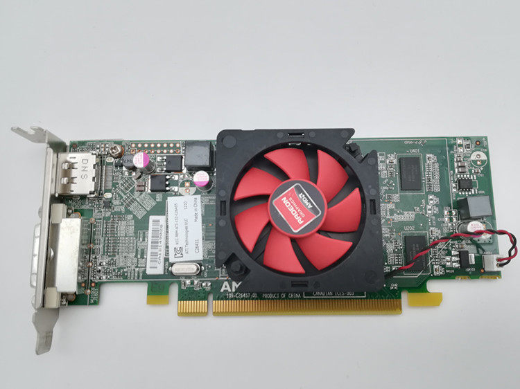 原装amd hd7470 1gb游戏显卡 全高,半高 老电脑升级 亮机卡 lol
