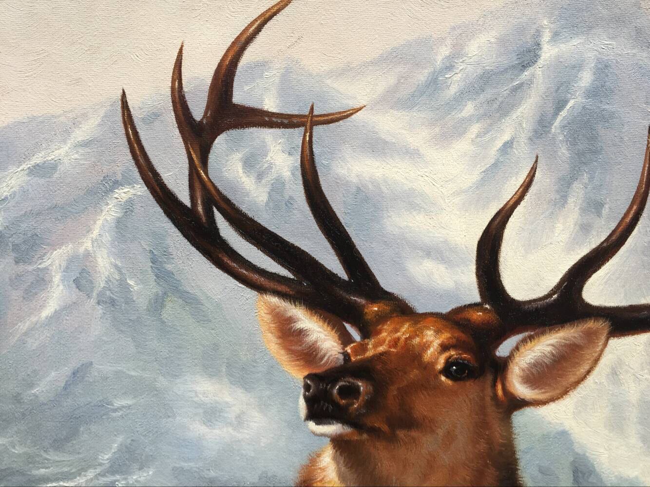 墨高艺术原创精品油画首场专场  拍品详情 进入该拍品专场   起拍价