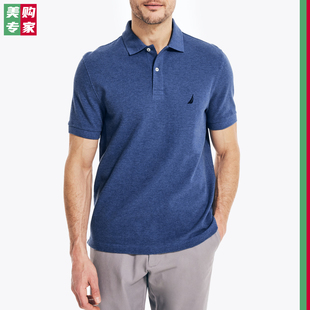 正品 NAUTICA 诺帝卡帆船男装时尚休闲纯棉短袖POLO衫CLASS FIT