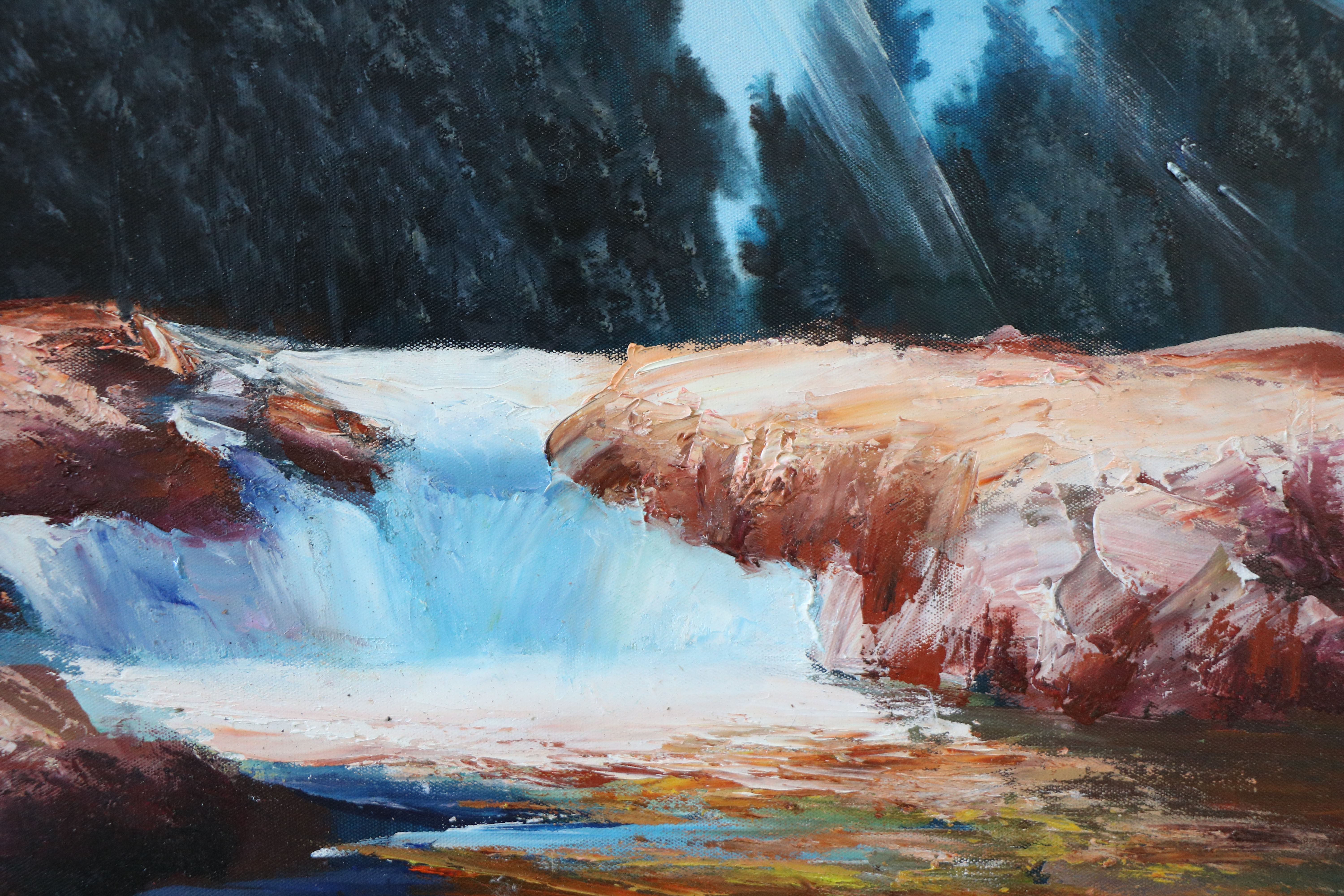 山与水原创精品油画春季专场  北京油画学会会员 崔国臣 原创油画