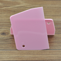 烘焙工具 粉红色硬质刮板切刀切面刀奶油刮板塑料刮片 糕点必备
