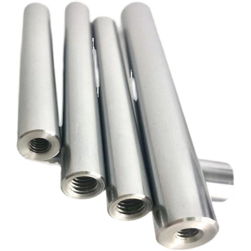 导向轴带螺纹光轴加工 替代米丝米怡合达上隆 直线硬轴镀铬棒台阶