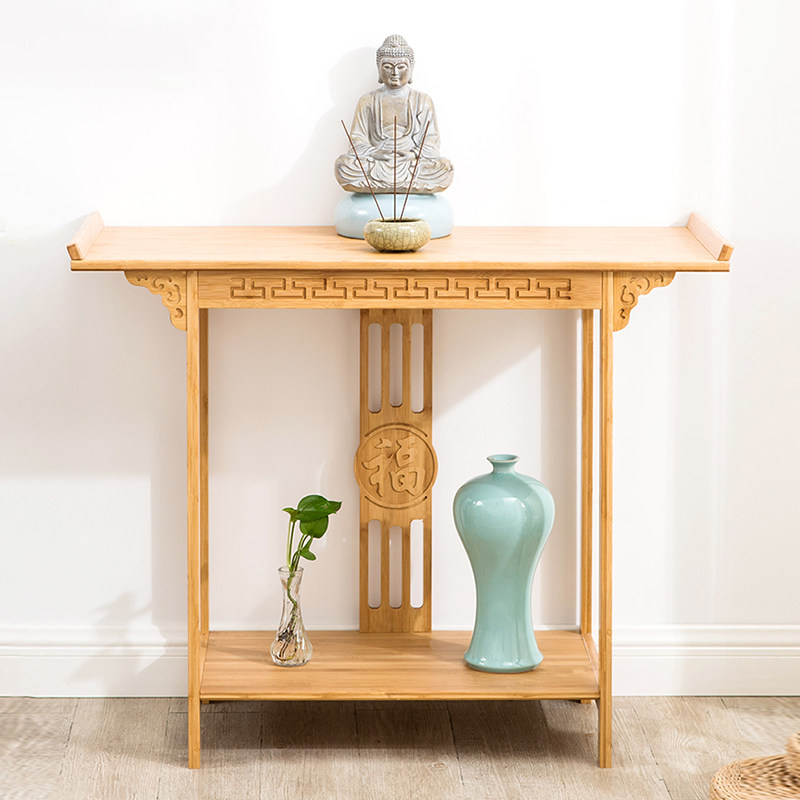 供桌佛台家用中式实木供台神台贡桌条案佛桌香案供奉菩萨财神佛龛