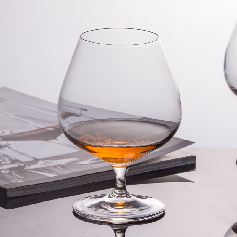 干邑杯白兰地杯矮脚杯洋酒杯krosno闻香宴会家用晶质无铅水晶杯_5折