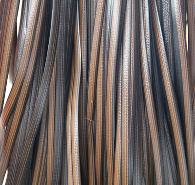 咖啡渐变色藤条编织 修补 diy 材料 凳子藤条椅 椅子 塑料藤条