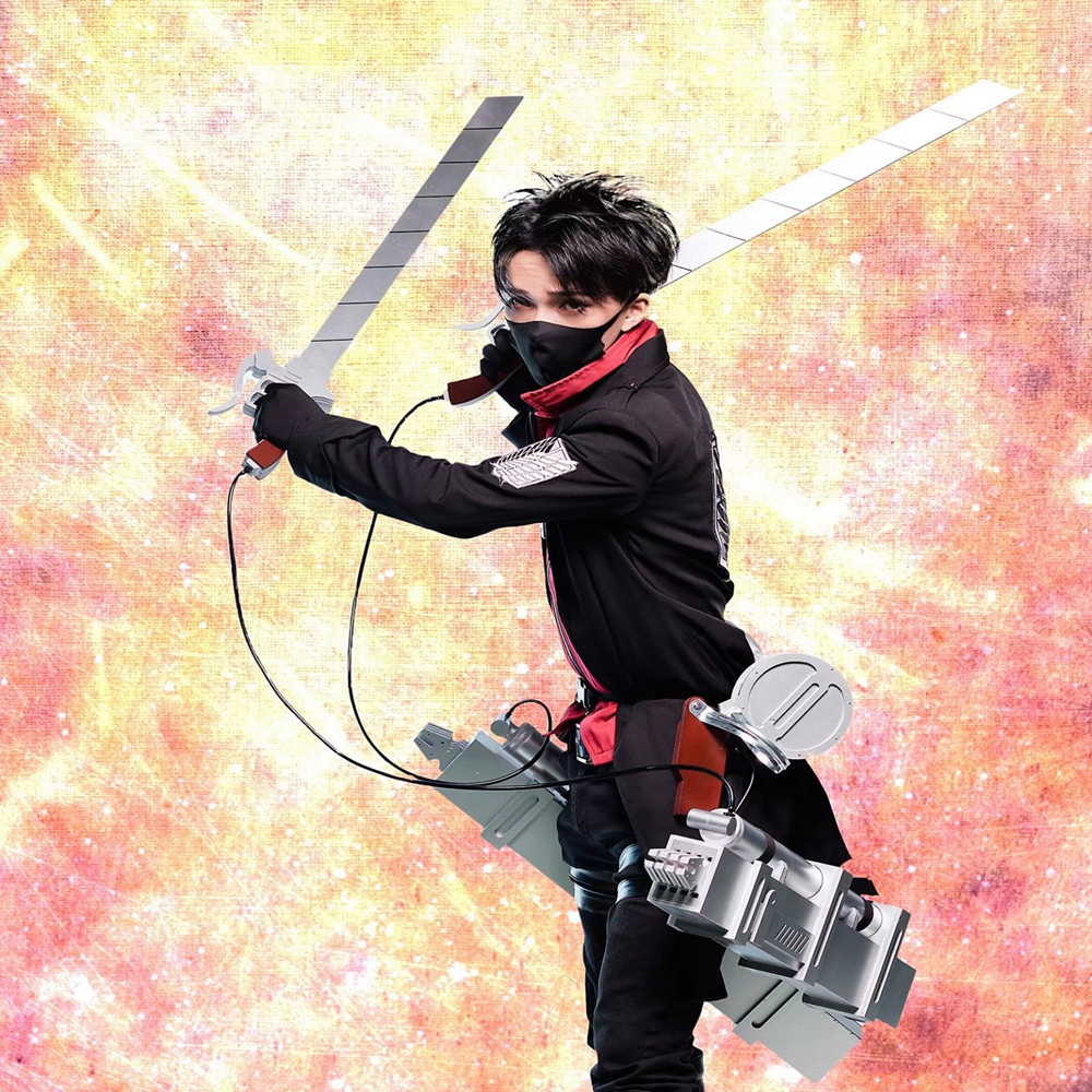 功夫熊猫道具工坊的优惠券大全—进击的巨人立体机动装置兵长艾伦三笠