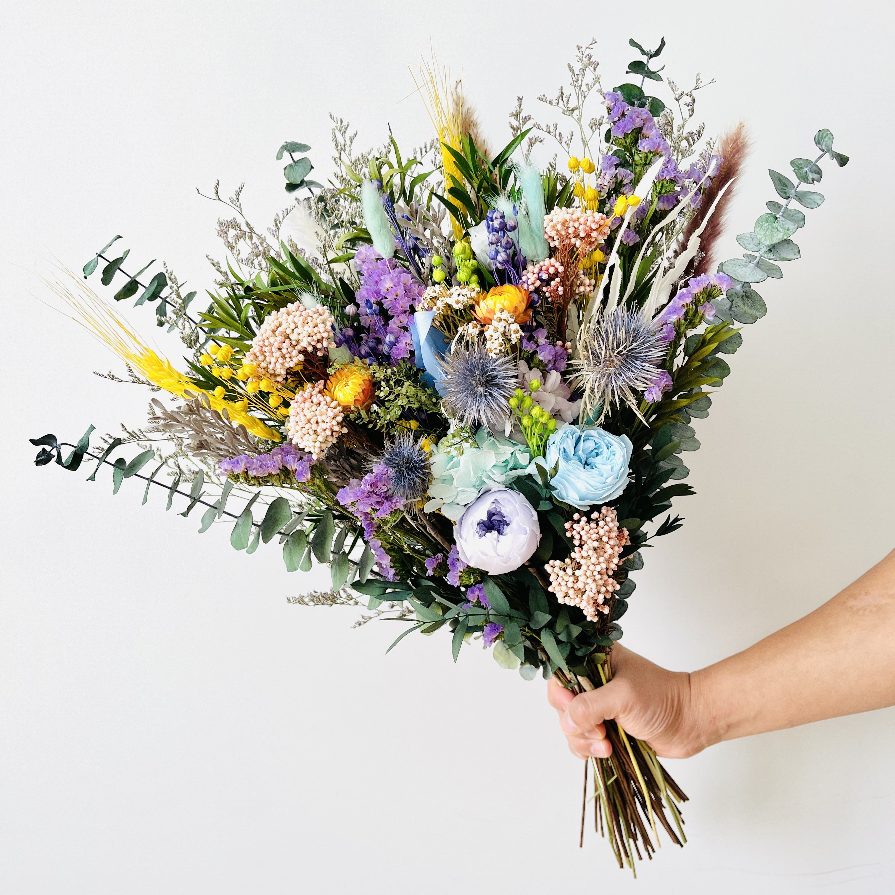 花逅旗舰店的优惠券大全—永生花玻璃罩玫瑰真花创意礼品招财猫送女