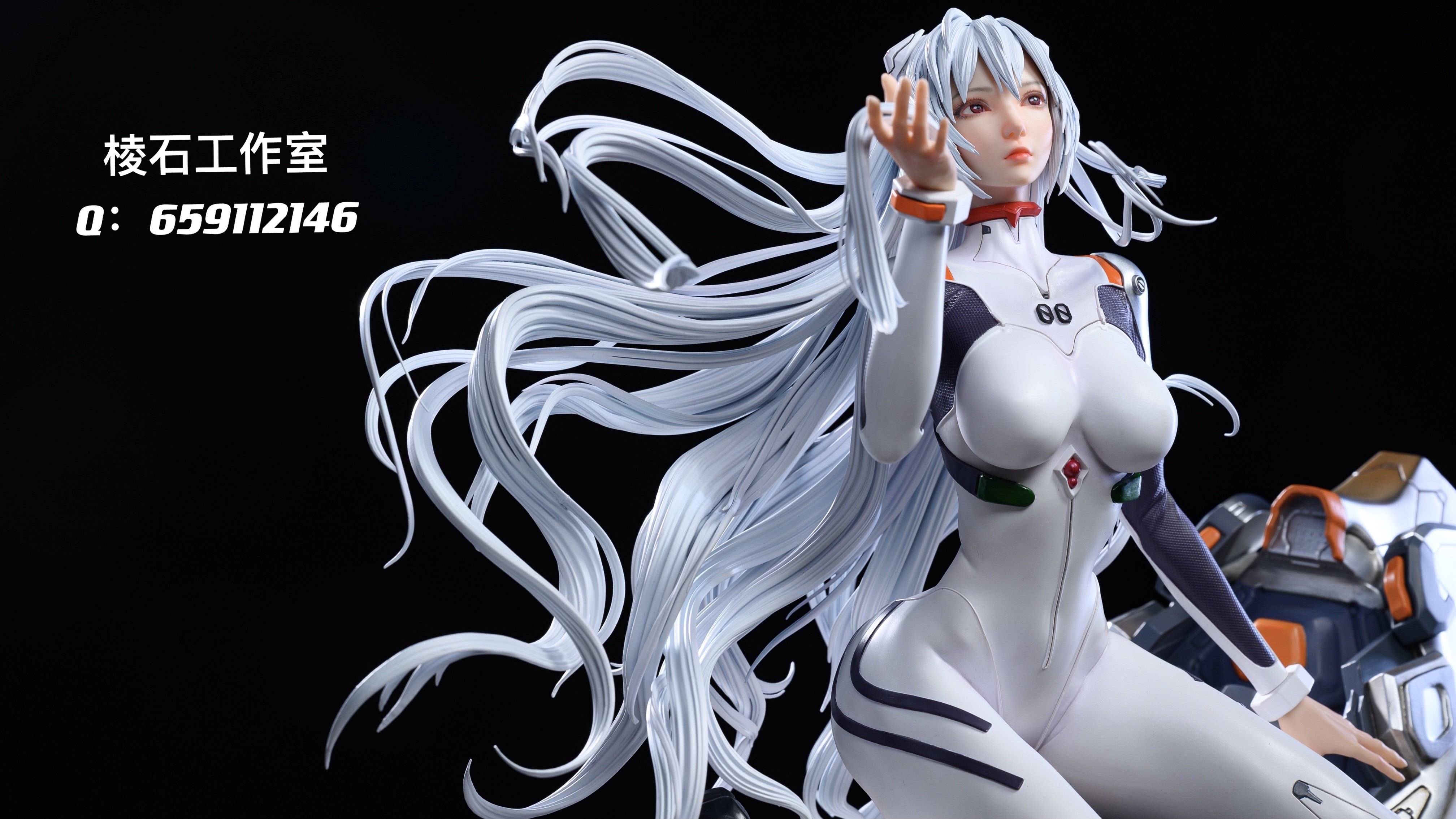 棱石工作室剧场长发波丽eva雕像限量手办gk手办