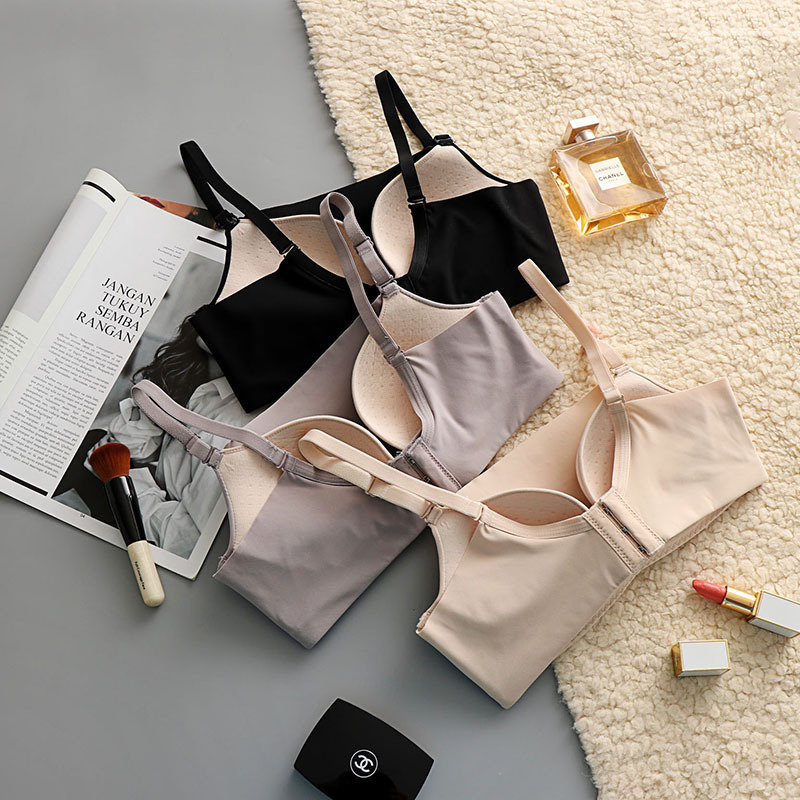 Underwear Wireless Anti emptied Gather Wrap chest undergarment covering the chest and abdomen Beautiful back No trace Small chest Bras student University Stereotypein the Lingerie/Men's underwear/Tracksuit , Bra category - from Buy2taobao.com to provide professional Taobao agent buy service