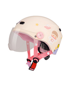 VAR联名卓大王电动摩托车夏季骑行头盔女生3C认证四季男士安全帽