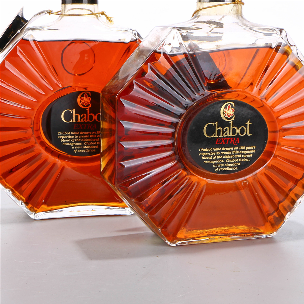 30.90年代嘉宝extra特级雅文邑白兰地 40度700ml2瓶