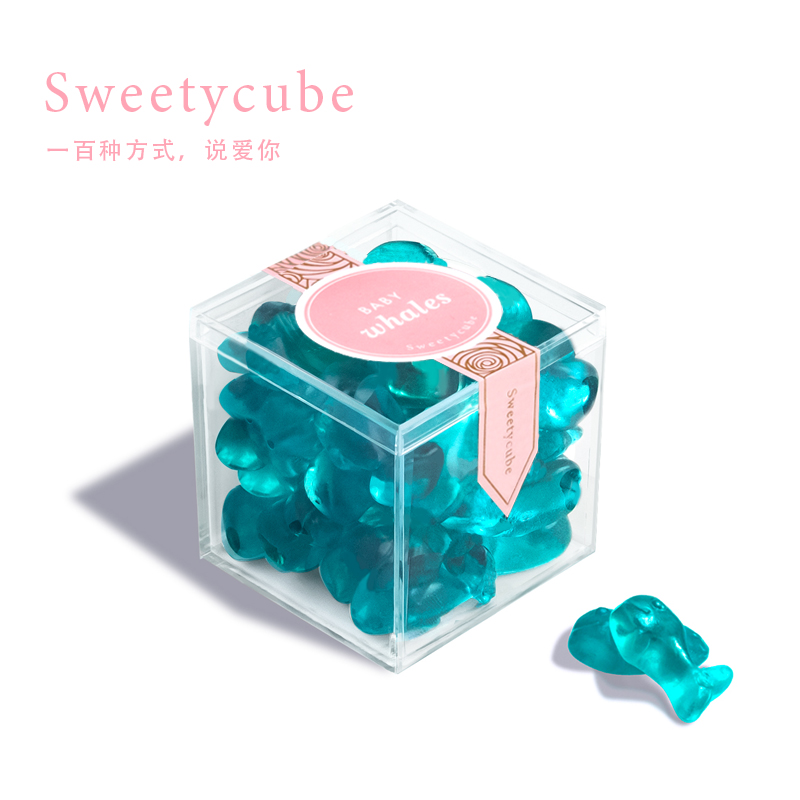 Sweetycube蓝鲸水果软糖创意喜糖异地恋香体女接吻高颜值糖果礼盒|msdalam kategori makanan ringan/Nuts/Specialty, Gula-gula dan makanan ringan/Jelly/Pudding, gula-gula - dari Buy2taobao.com untuk memberikan perkhidmatan ejen Taobao profesional membeli