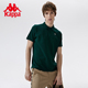 Kappa卡帕复古运动POLO衫新款男运动短袖休闲短袖夏半袖T恤