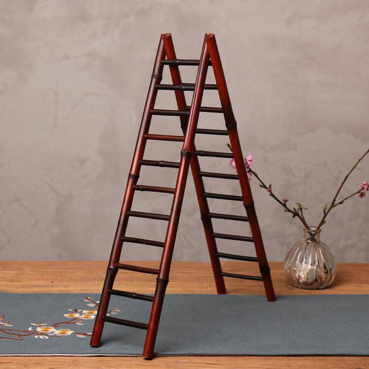 热销财富节节高_竹根创意竹鞭梯财富节节高竹鞭小梯子竹根竹梯寓意