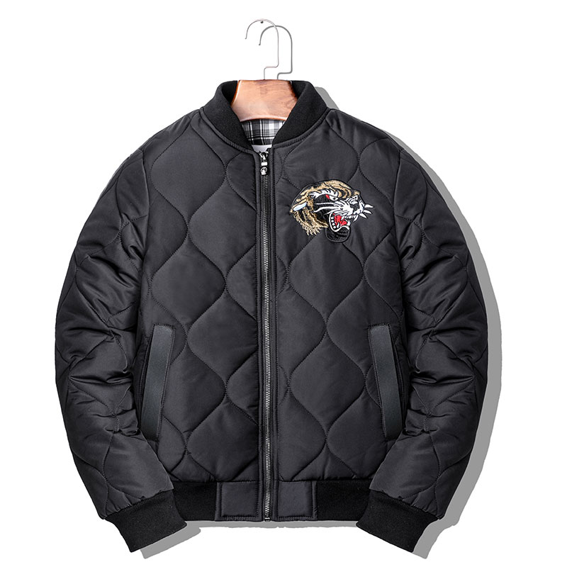 winter man Embroidery Cotton coat Korean Edition With cotton thickening mlb U.S.A air force Pilot Metrosexual Jacketin the Men's clothing, Cotton category - from Buy2taobao.com to provide professional Taobao agent buy service