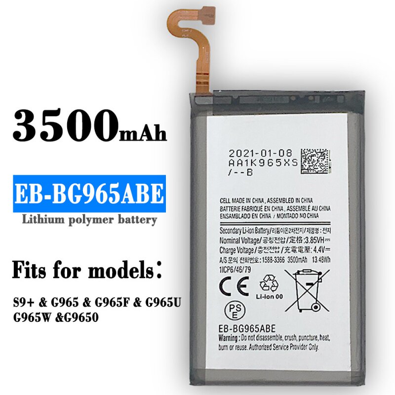 适用samsung三星 s9  s9pius手机 eb-bg965abe大容量内置电池全新