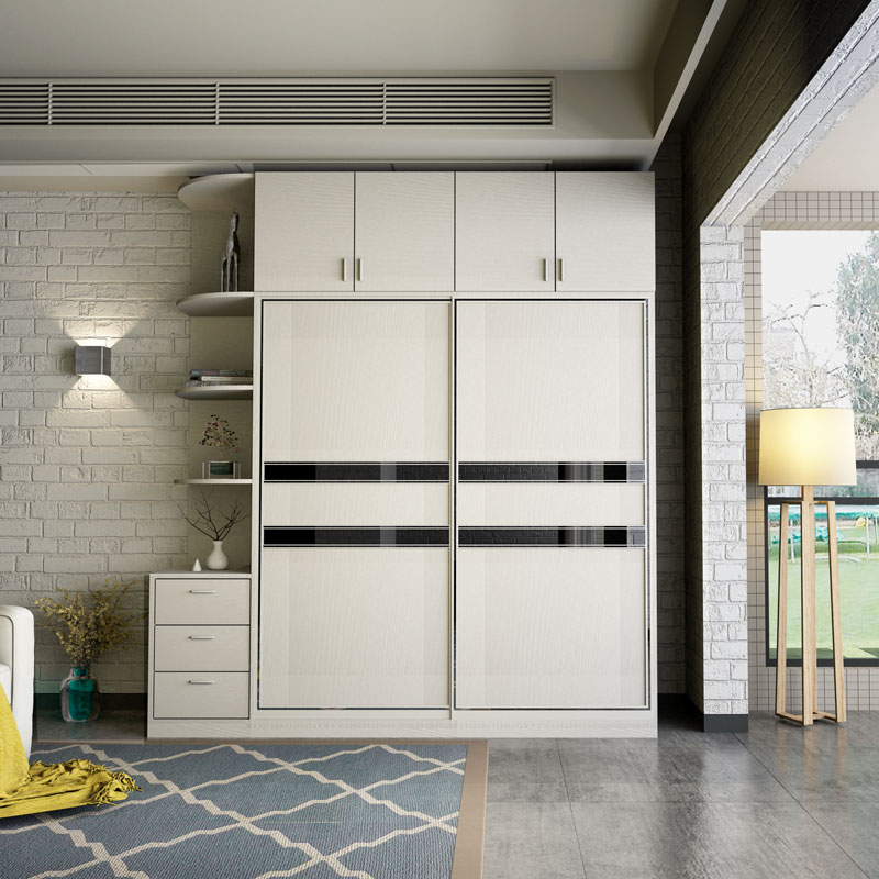 木质拉门衣柜卧室