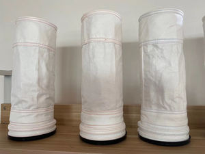 包邮脉冲垃圾焚烧专用除尘器覆膜ptfe针刺毡布袋环保滤袋防尘袋子