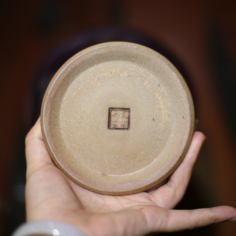 【直供】 国大师孔相卿钧窑钧瓷茶具精品花器摆件0031