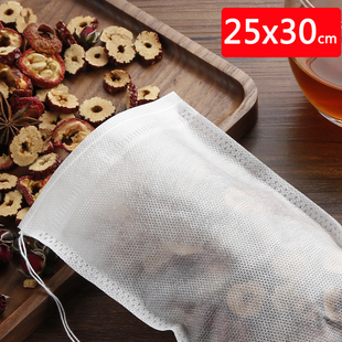 100片25*30料包袋一次性炖肉卤料包中药包香料袋茶叶包调料过滤袋