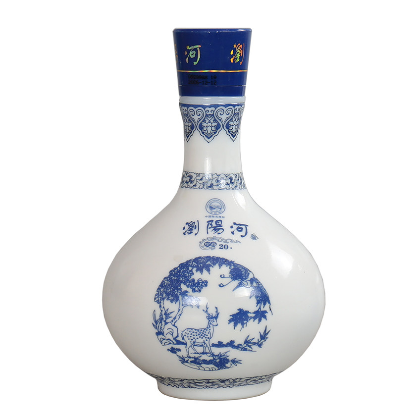 (中国名酒)2006年45度475ml20年陈浏阳河一箱6瓶