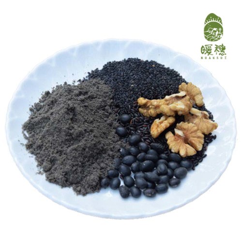 Warm ear Three black powder 750 Benefits Walnut Black sesame seeds black soya bean Black rice Chongyin Nutrition Coarse grainsin the Coffee/Oatmeal/Chongyin , Another on natural food category - from Buy2taobao.com to provide professional Taobao agent buy service