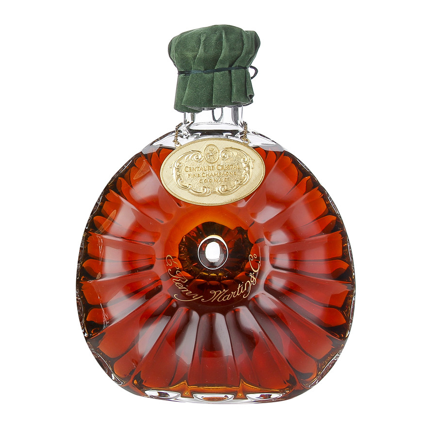 18. 1981年 人头马绿布头水晶瓶干邑 700ml 40度