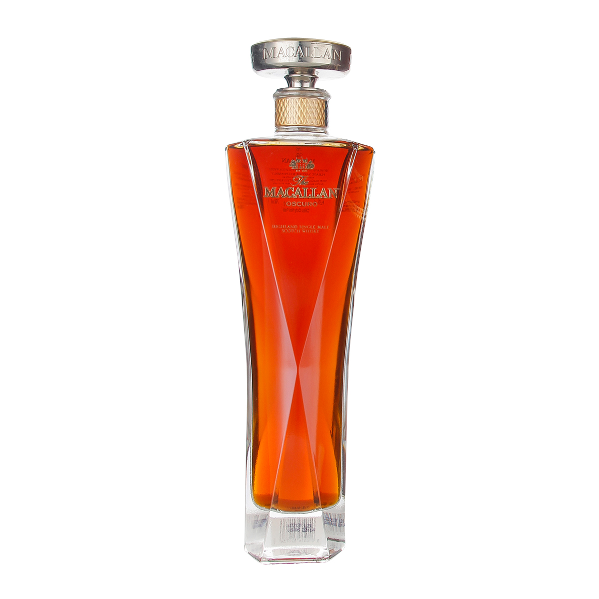 【1】麦卡伦 晖钻oscuro单一麦芽威士忌 700ml 46.5度