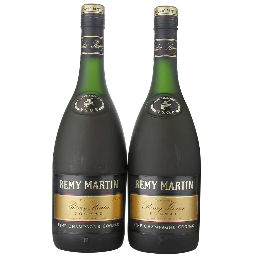 47. 2瓶 约90年代 人头马vsop 700ml*2 40度