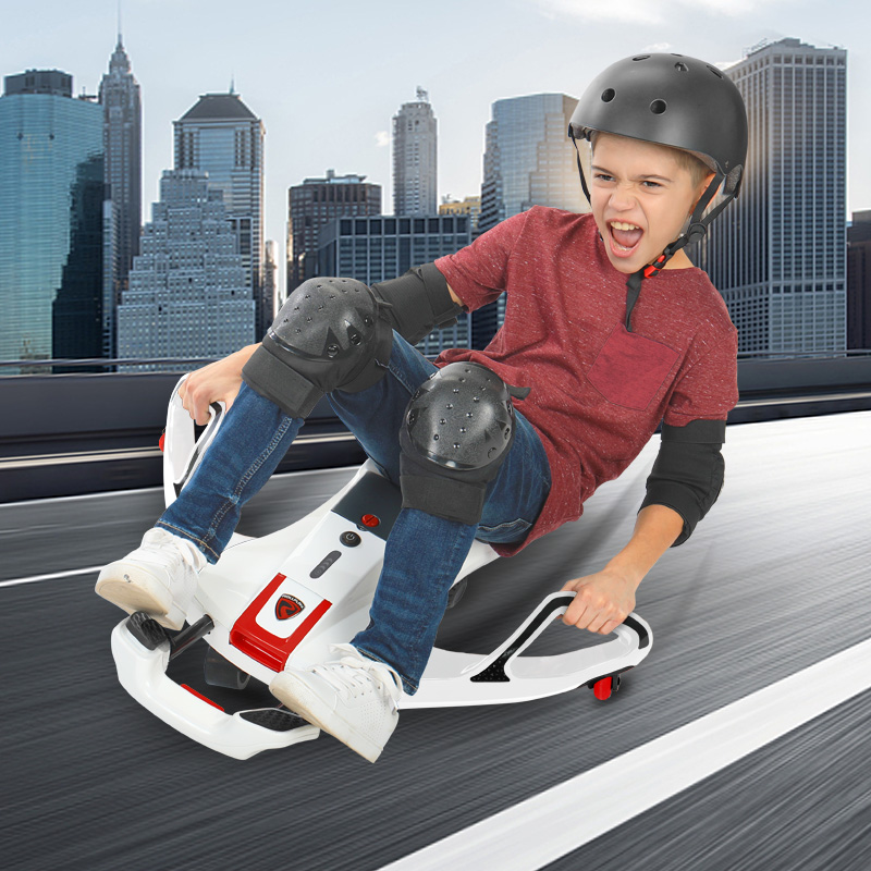 美国如雷rollplay儿童电动漂移平衡车可坐滑板车卡丁车男女孩玩具