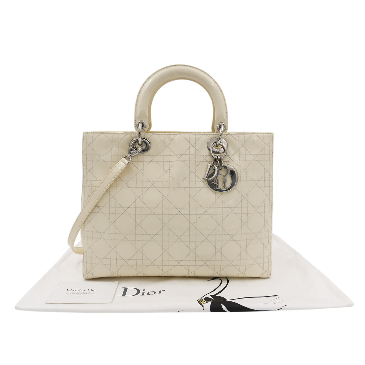 [9.0新]迪奥dior女士手提包单肩包lady dior7格戴妃包