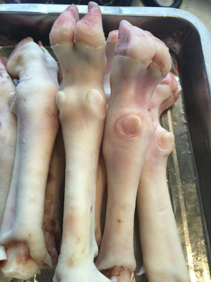 新鲜山羊羊蹄羊脚羊蹄子羊脚 羊肉烧烤必用500g