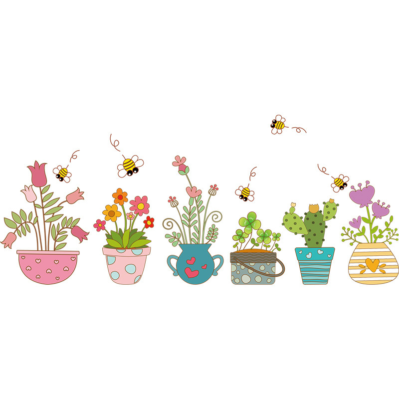 镜子装饰小图案贴纸ins个性墙贴玻璃贴画窗贴镜面花边贴窗户自粘