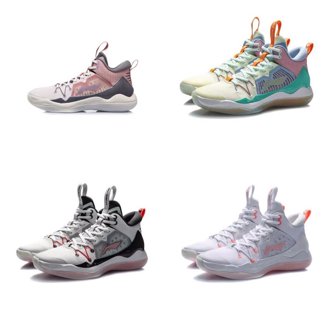 李宁篮球鞋男鞋利刃2020新款减震中帮运动鞋专业比赛鞋abaq059 - 暴龙