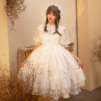 bramble rose  小蕾丝 现货掉落  lolita洋装  洛丽塔裙 荆棘玫瑰