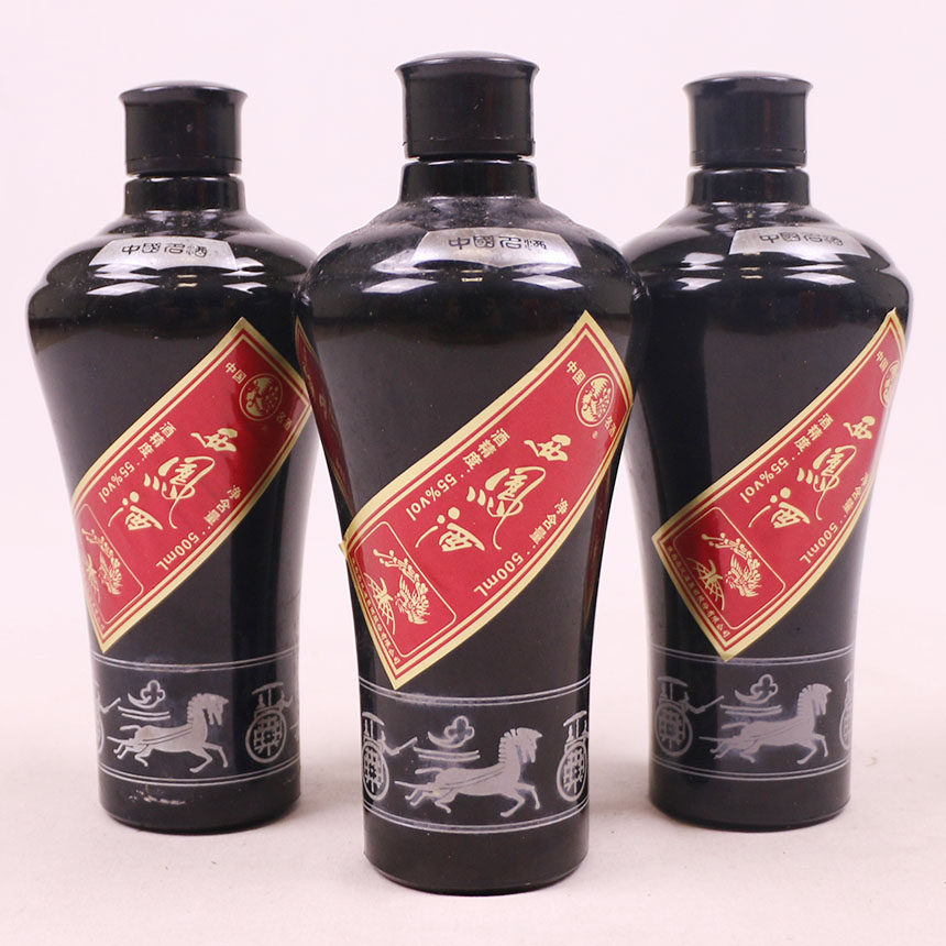 【91】墨瓶西凤酒 55度 1箱*6瓶 500ml 凤香型 2011年