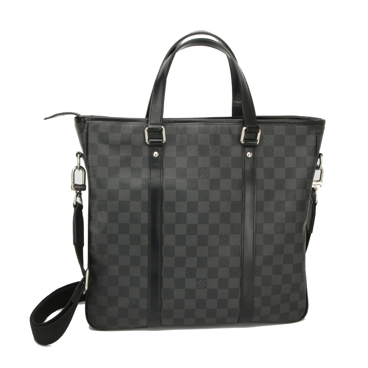 [9.5新]路易威登lv男士棋盘格手提包zhmp