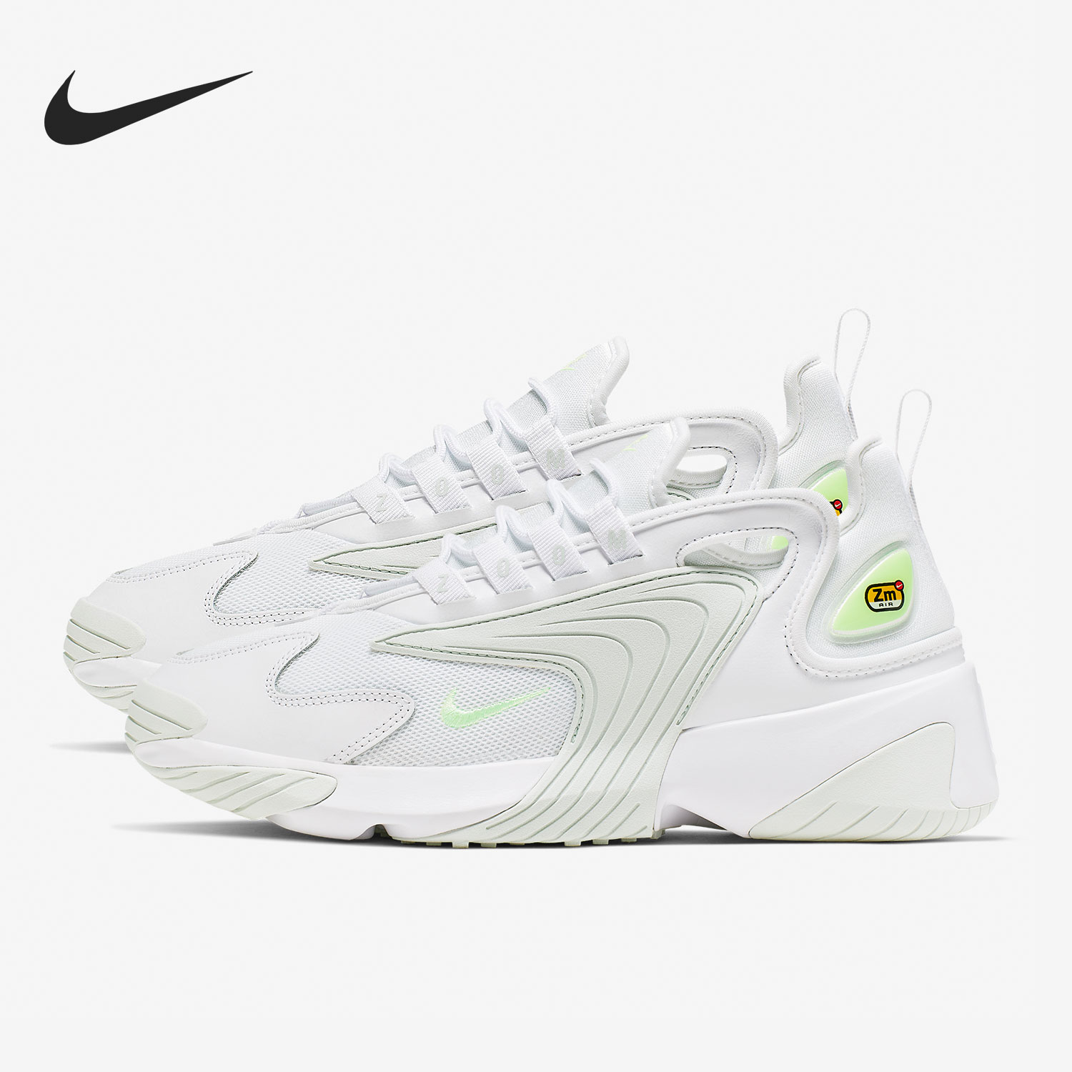 nike耐克正品zoom2k女子时尚气垫运动低帮休闲鞋ao0354500